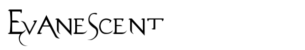 Evanescent font preview