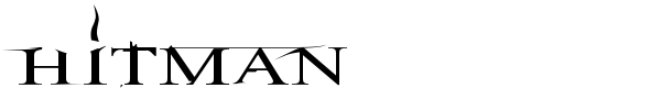 Hitman font
