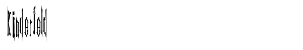 Kinderfeld font
