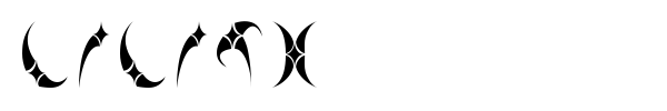 Lilith font