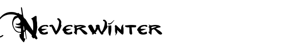 Neverwinter font