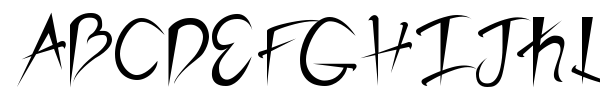 Rebel Slasher font