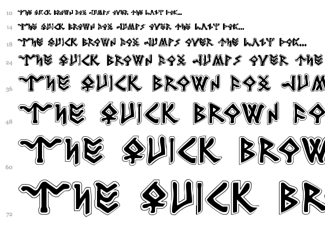Rosicrucian font waterfall