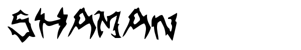 Shaman font