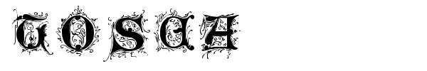 Tosca font