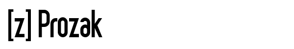 [z] Prozak font