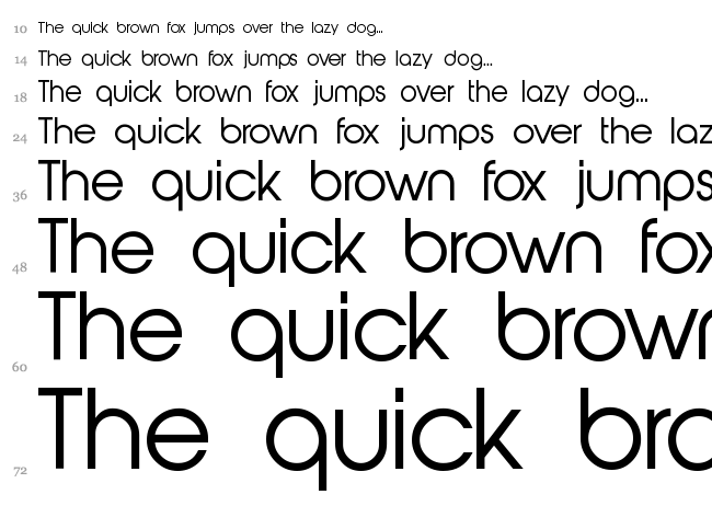 Abeat by Kai font waterfall