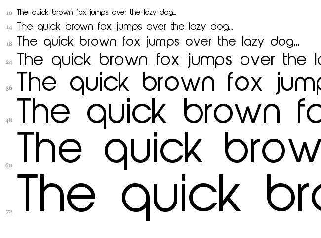 Abeat by Kai font waterfall
