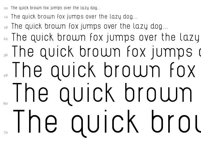 AI Kelso font waterfall