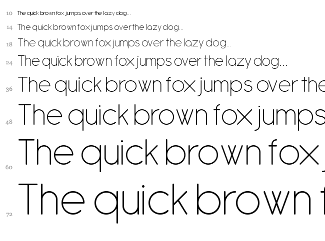 Antipasto font waterfall