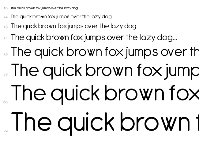 Antipasto font waterfall