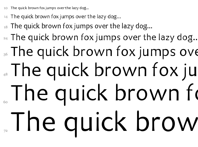 Aquarion font waterfall