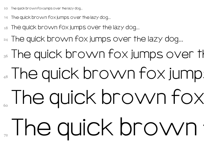 Armata font waterfall