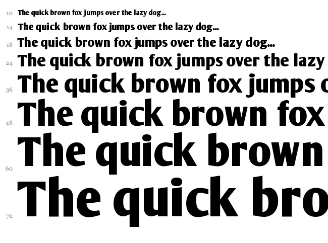 Arm Wrestler font waterfall