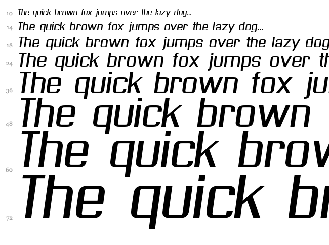 As seen on TV font waterfall