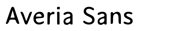 Averia Sans font