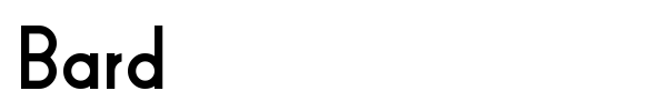 Bard font