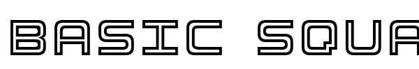 Basic Square 7 font preview