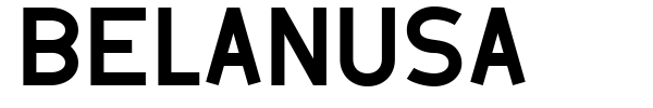 Belanusa font