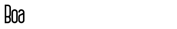 Boa font
