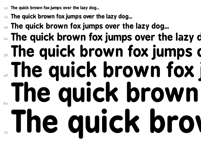 BPreplay font waterfall