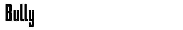 Bully font
