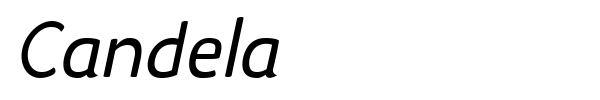 Candela font