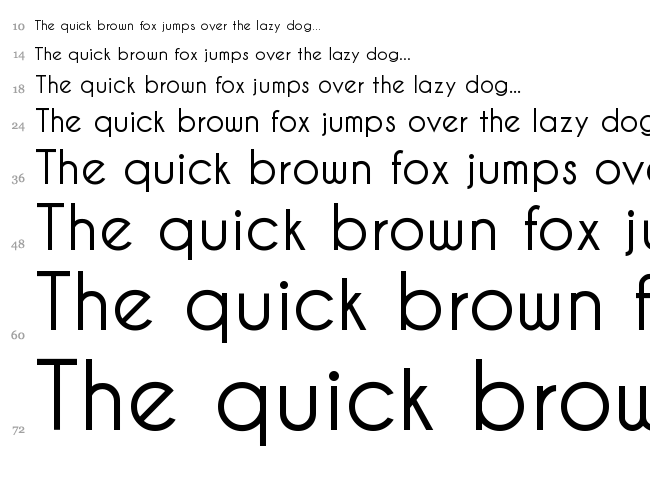 Caviar Dreams font waterfall