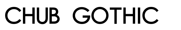 Chub Gothic font