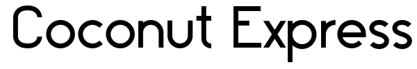 Coconut Express 01 font