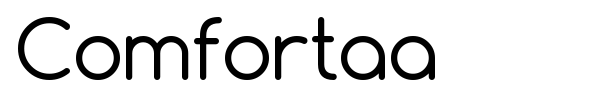 Comfortaa font