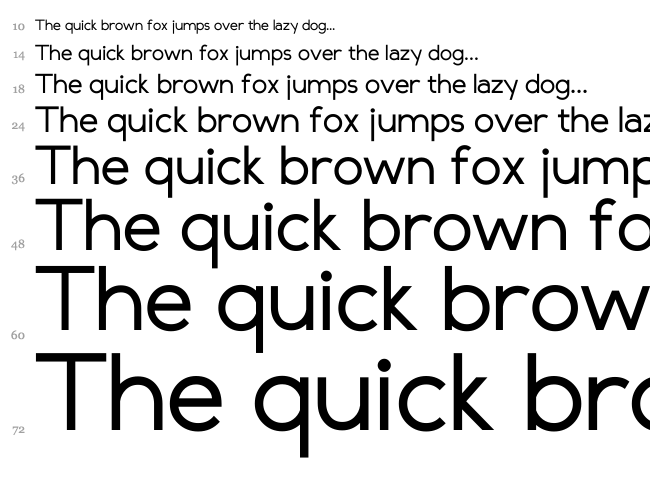Compass font waterfall
