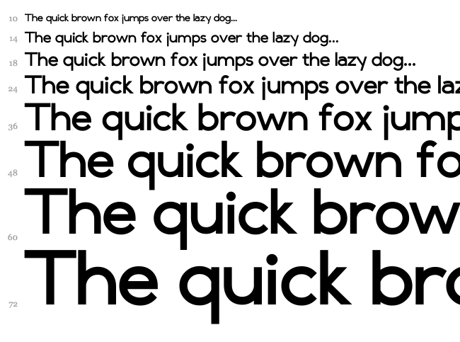 Compass font waterfall