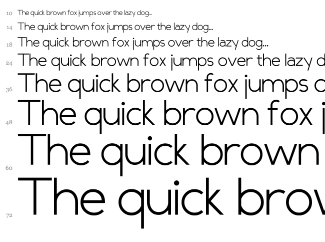 Compass font waterfall