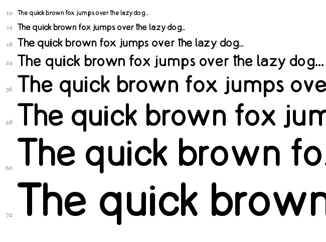 Copilme font waterfall