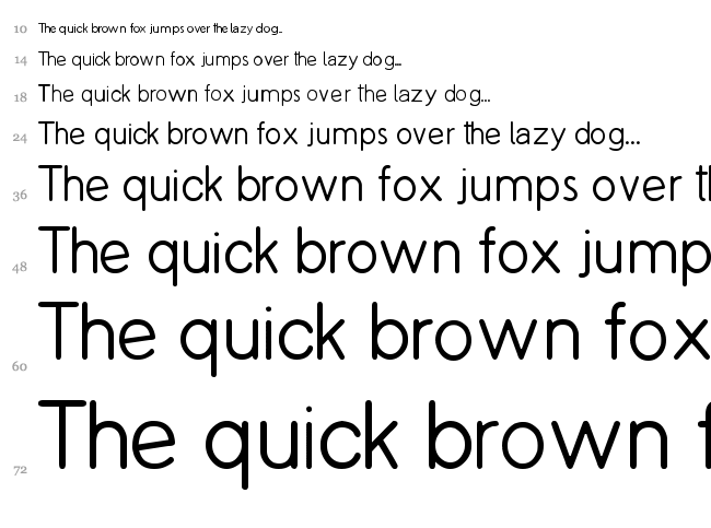 Copilme font waterfall
