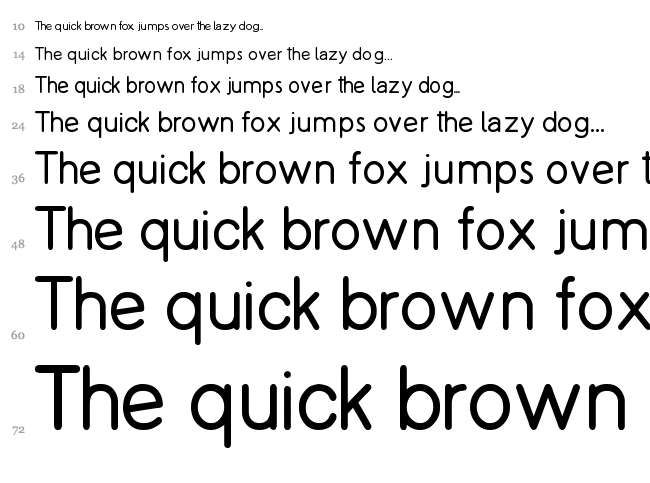 Copilme font waterfall