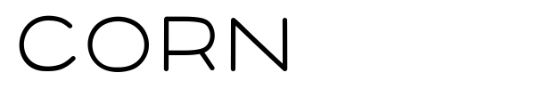 Corn font