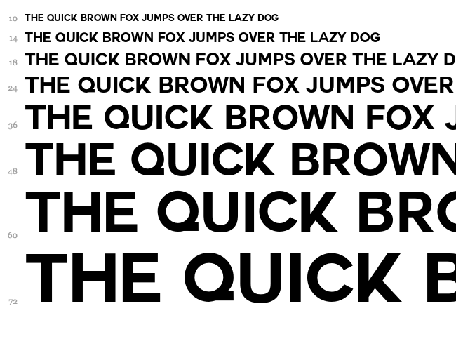 Couture font waterfall
