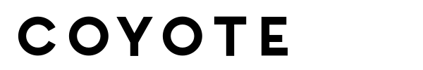 Coyote font preview