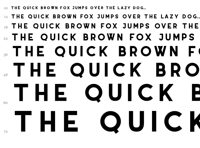 Coyote font waterfall
