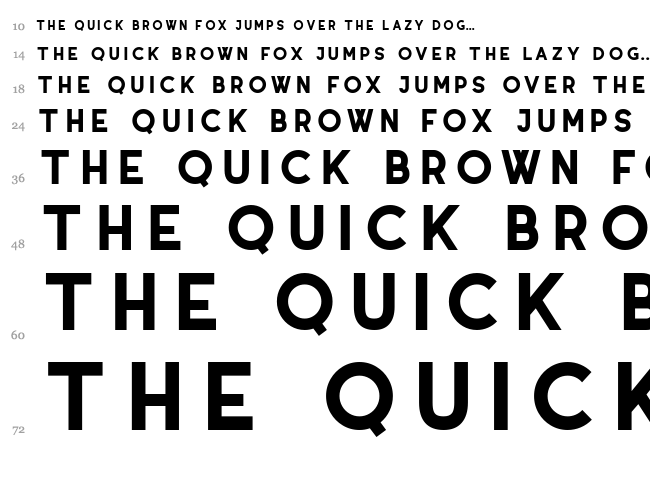 Coyote font waterfall