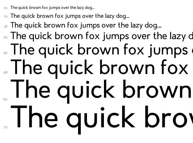 Crescent font waterfall