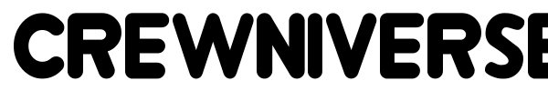 Crewniverse font