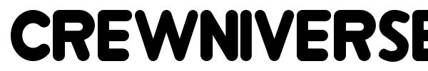 Crewniverse font preview