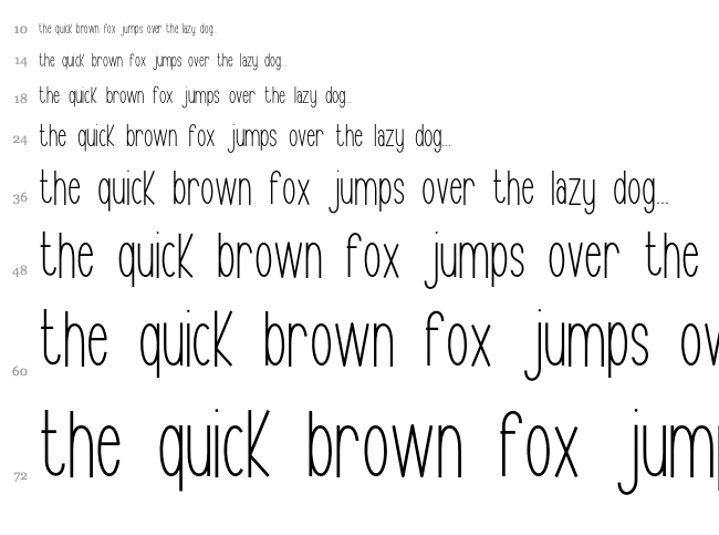 Cristal font waterfall