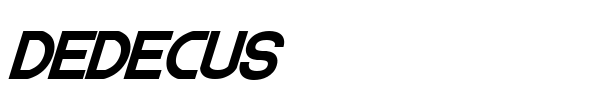 Dedecus font