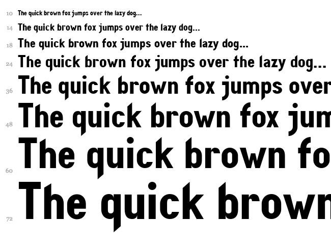 Diamante font waterfall