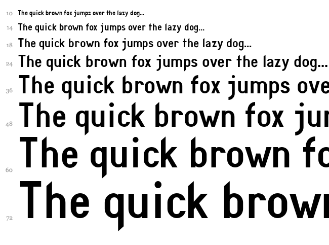 Diamante font waterfall