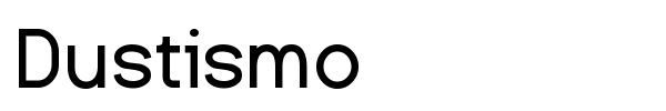 Dustismo font preview
